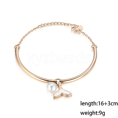 Elegant 304 Stainless Steel Bangles GZ6434-1