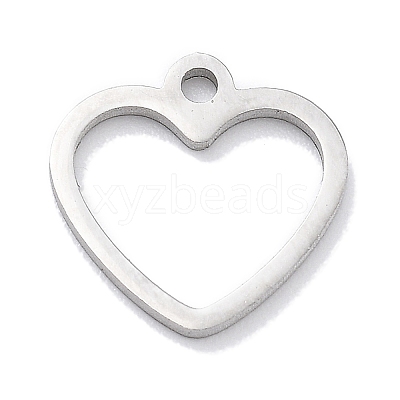 Anti-Tarnish 304 Stainless Steel Charms STAS-R003-01P-02-1
