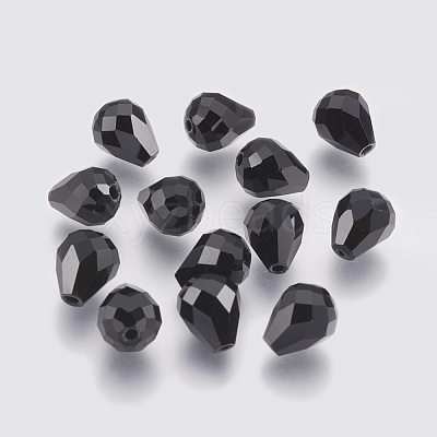 Imitation Austrian Crystal Beads SWAR-F062-10x8mm-23-1