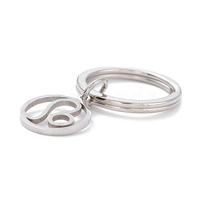 304 Stainless Steel Keychain STAS-C027-01P-1