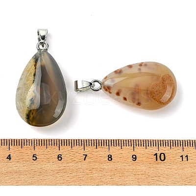 Natural Agate Pendants GG-K002-09D-1