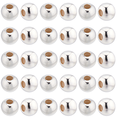 925 Sterling Silver Beads STER-SC0001-26B-1