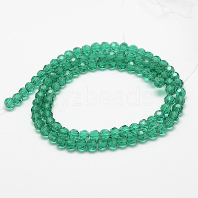 Transparent Glass Bead Strands X-GLAA-G013-8mm-52-1