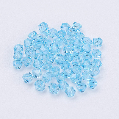 Imitation Austrian Crystal Beads SWAR-F022-3x3mm-202-1