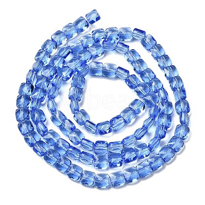 Transparent Glass Beads Strands GLAA-L050-A17-1
