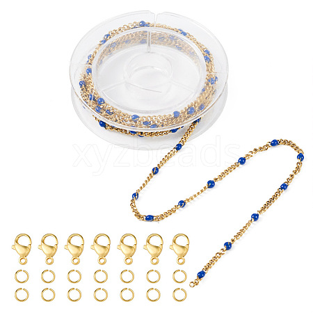 DIY Chain Bracelet Necklace Making Kit DIY-TA0006-12C-1