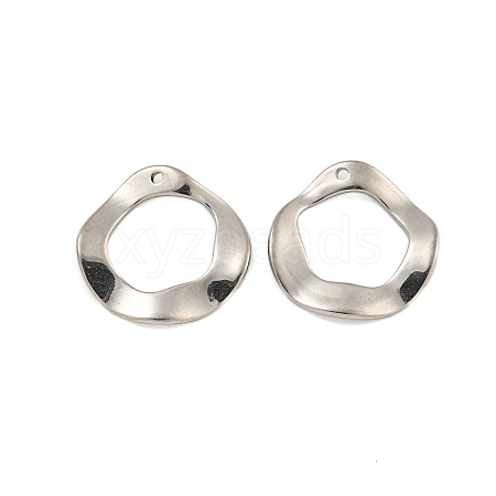 304 Stainless Steel Charms STAS-L080-018P-1