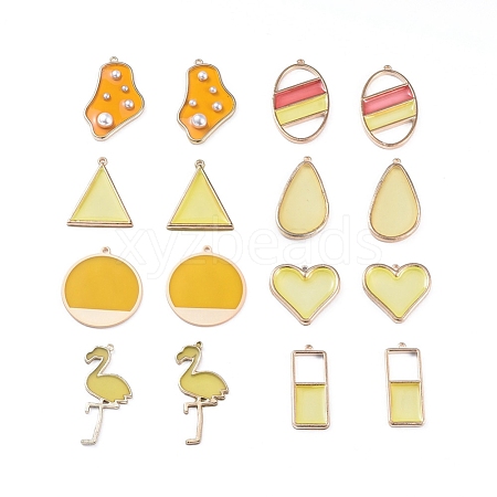 Epoxy Resin Pendants RESI-X0001-11-1