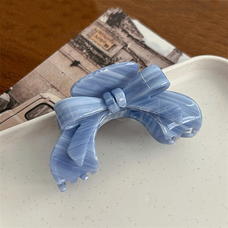 Cellulose Acetate & Iron Claw Hair Clips AJEW-K047-02A-1