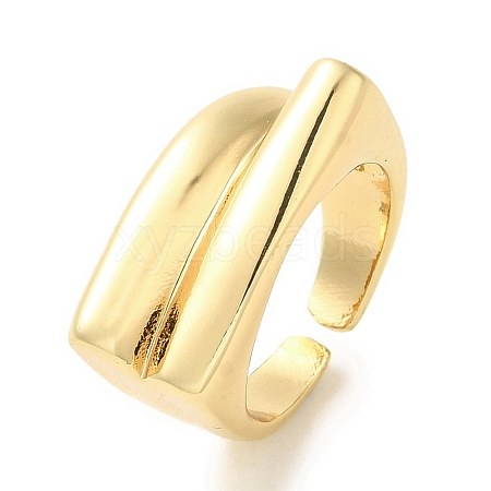 Brass Rings for Women RJEW-E295-39G-1