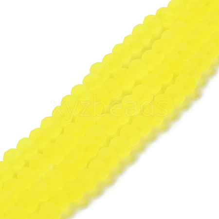 Transparent Glass Beads Strands EGLA-A034-T2mm-MD29-1