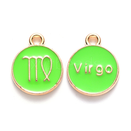 Alloy Enamel Pendants LS-X-ENAM-S124-01A-06B-1