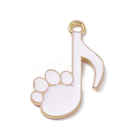 Alloy Enamel Pendants ENAM-M049-04G-F-1