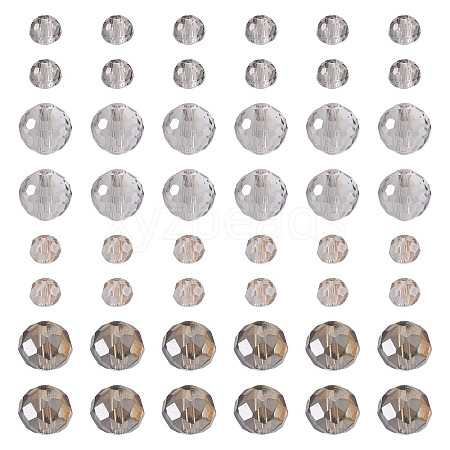 120Pcs 4 Styles Electroplate Glass Beads EGLA-TADJ0001-13B-1