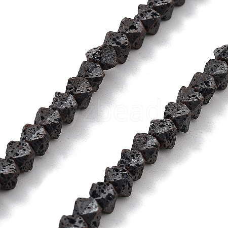 Natural Lava Rock Beads Strands G-H303-C26-1