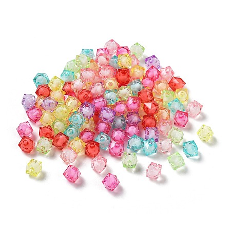 Transparent Acrylic Beads OACR-A027-19-1