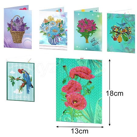 DIY Diamond Painting Greeting Card Kit PW-WG09D83-01-1