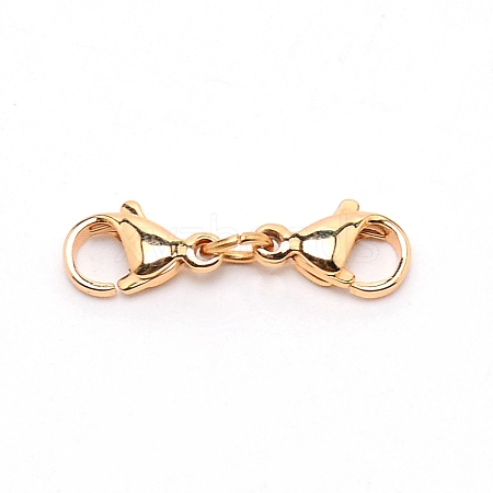 304 Stainless Steel Lobster Claw Clasps LS-STAS-WH0026-07C-G-1