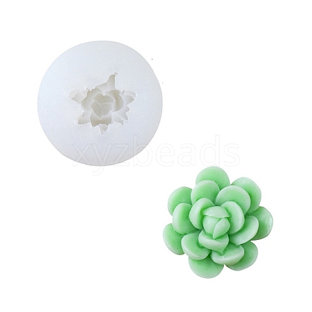 Succulent Plant DIY Candle Silicone Molds PW-WGF52C4-03-1