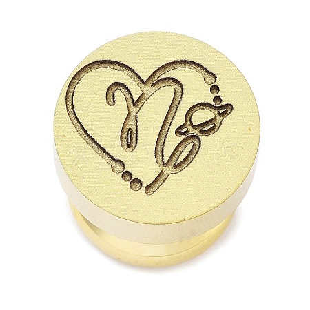 Constellation Golden Tone Wax Seal Brass Stamp Heads STAM-P002-02G-05-1