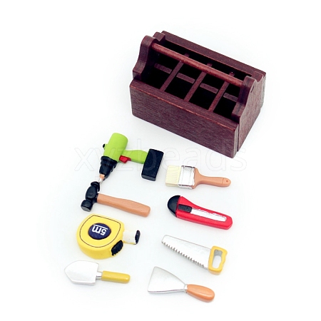 Mini Miniature Toy Mini Coffee Toolbox PW-WGEC52C-04-1