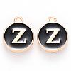 Golden Plated Alloy Charms ENAM-SZ0001-25B-Z-2