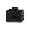 Black Alloy Brooches JEWB-S014-02E-2