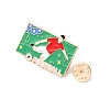 Zinc Alloy Brooches JEWB-D301-01G-05-3