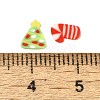 Christmas Theme Handmade Polymer Clay Cabochons CLAY-Q004-06A-3