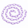 Handmade Transparent ABS Plastic Cable Chains KY-S166-001C-2