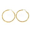 304 Stainless Steel Hoop Earrings EJEW-S250-01C-G-4