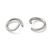 Tarnish Resistant 304 Stainless Steel Open Jump Rings STAS-E066-01-3mm-3