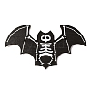Halloween Printed Wooden Big Pendants LS-WOOD-I016-01E-1