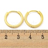 Brass Hoop Earrings EJEW-L211-08C-G-3