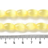 Macaron Color Natural Selenite Beads Strands X1-G-B102-A01-03-4
