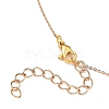 Brass Pendant Necklaces NJEW-JN02933-3