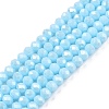 Electroplate Glass Beads Strands LS-EGLA-A044-P3mm-A06-1