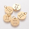 Ion Plating(IP) 304 Stainless Steel Pendants A-STAS-Q201-T445-3G-1