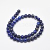 Natural Lapis Lazuli Round Bead Strands X-G-E262-01-10mm-3