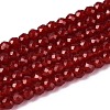 Imitation Jade Glass Beads Strands GLAA-T028-3mm-11A-1