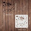 Large Plastic Reusable Drawing Painting Stencils Templates DIY-WH0172-553-2