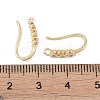 Brass Micro Pave Cubic Zirconia Earring Hooks KK-U008-11G-3