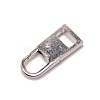 Zinc Alloy Zipper Slider FIND-WH0091-62P-1