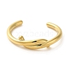 304 Stainless Steel Wire Wrap Cuff Bangles BJEW-Q773-06D-G-2