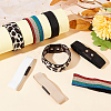   4 Pairs 4 Style Elastic Polyester Shoelace Bands FIND-PH0007-45-5