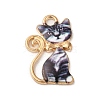 Alloy Enamel Pendants ENAM-T011-139-2