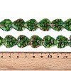 Handmade Millefiori Glass Beads Strands LAMP-T021-29E-4
