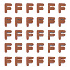 Opaque Acrylic European Beads OACR-TAC0019-006F-2