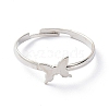 Alloy Adjustable Rings Set RJEW-D001-01P-5