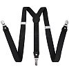 Polyester Elastic Men's Strength Suspenders AJEW-WH0258-293B-1